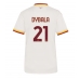 Tanie Strój piłkarski AS Roma Paulo Dybala #21 Koszulka Wyjazdowej dla damskie 2026-27 Krótkie Rękawy